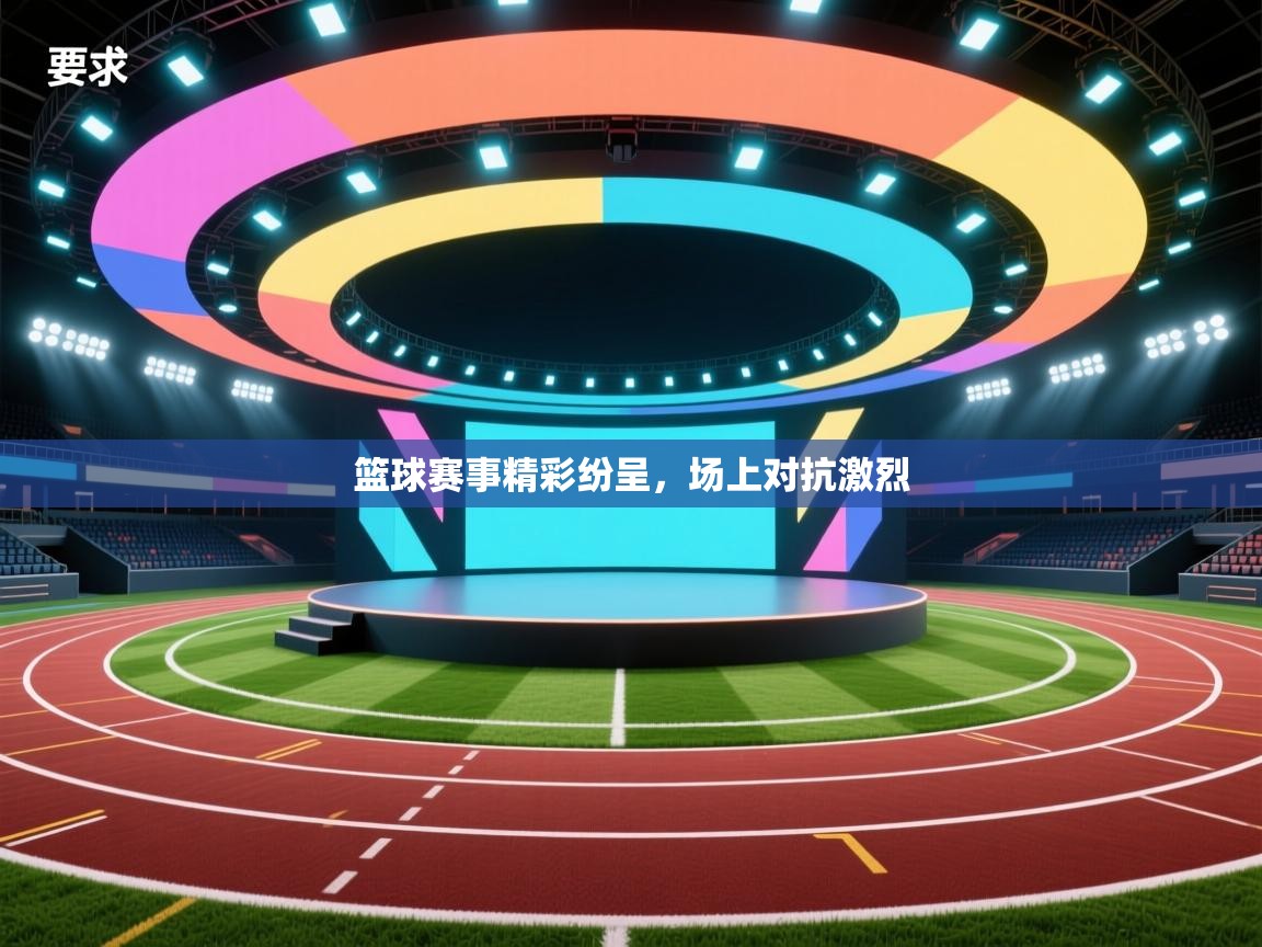 篮球赛事精彩纷呈，场上对抗激烈