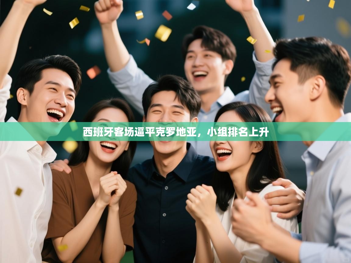 西班牙客场逼平克罗地亚，小组排名上升  第1张